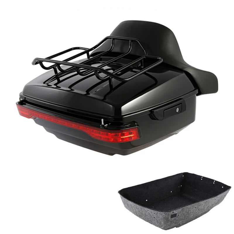 Trunk Rack Pad Tail Light for Harley Touring Street Road Glide (2014–2026)