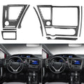 10 x Carbon Fiber Decal Set for Honda Civic 9th (2006–2011)