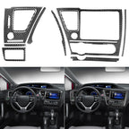10 x Carbon Fiber Decal Set for Honda Civic 9th (2006–2011)
