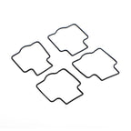 Carburetor Float Bowl Gaskets Kit for Kawasaki ZX1100 ZX900 ZX600 (1989–2005)