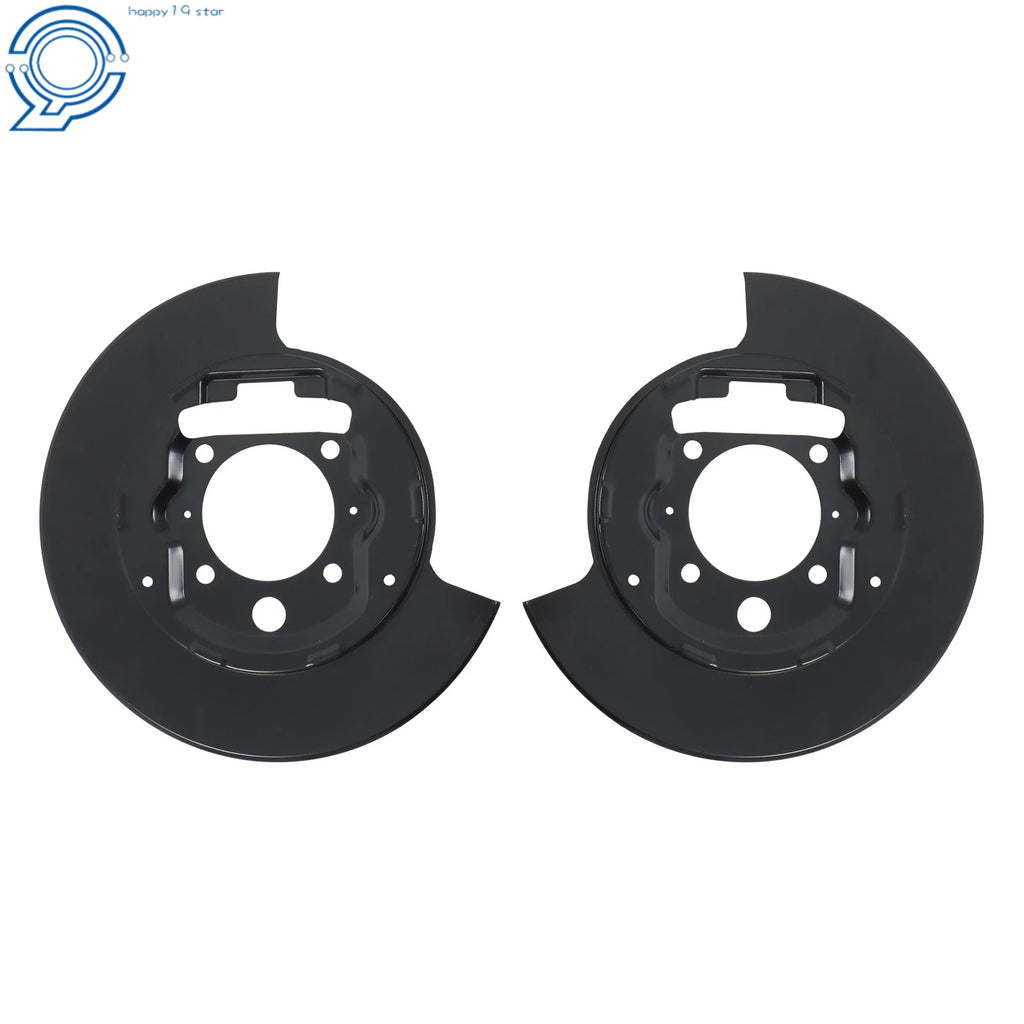 Set of 2 Rear Brake Dust Shields for Ford F-150 (2004–2008)