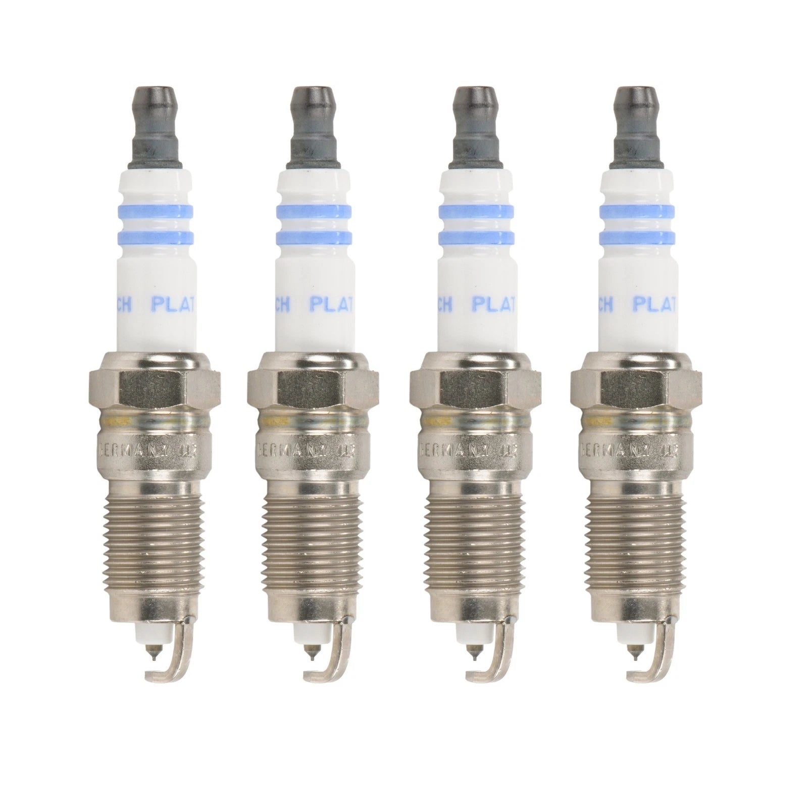 Set of 4 Bosch OE Platinum Spark Plugs for Buick Chevy Mercury Ford L4