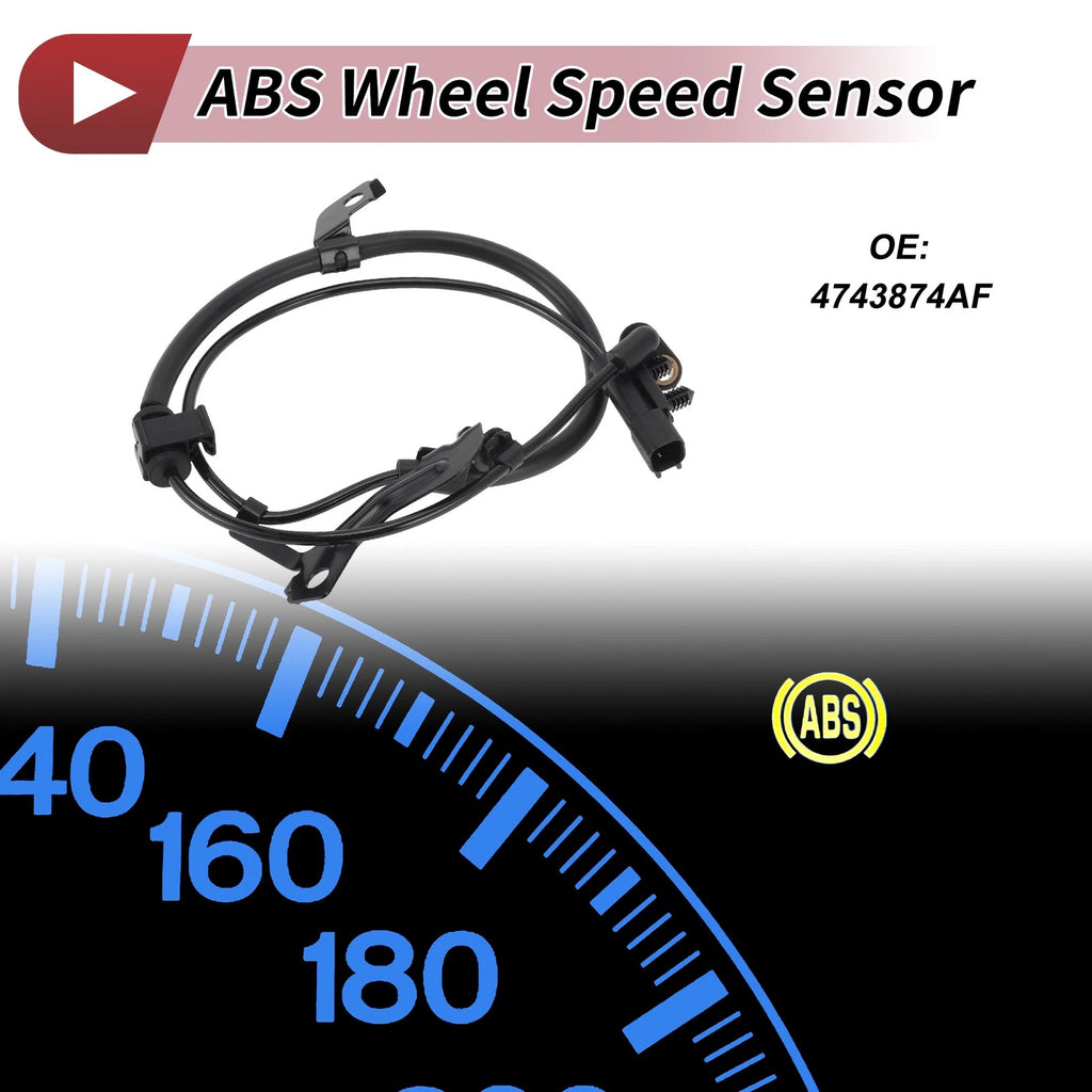 ABS Wheel Speed Sensor No. 4743874AF for Dodge Journey (2009–2020) Rear Right