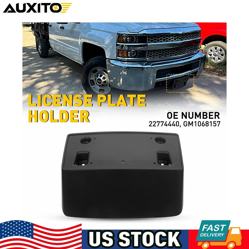 Front License Plate Bracket for Chevrolet Silverado 2500 HD (2015–2019) GM1068157