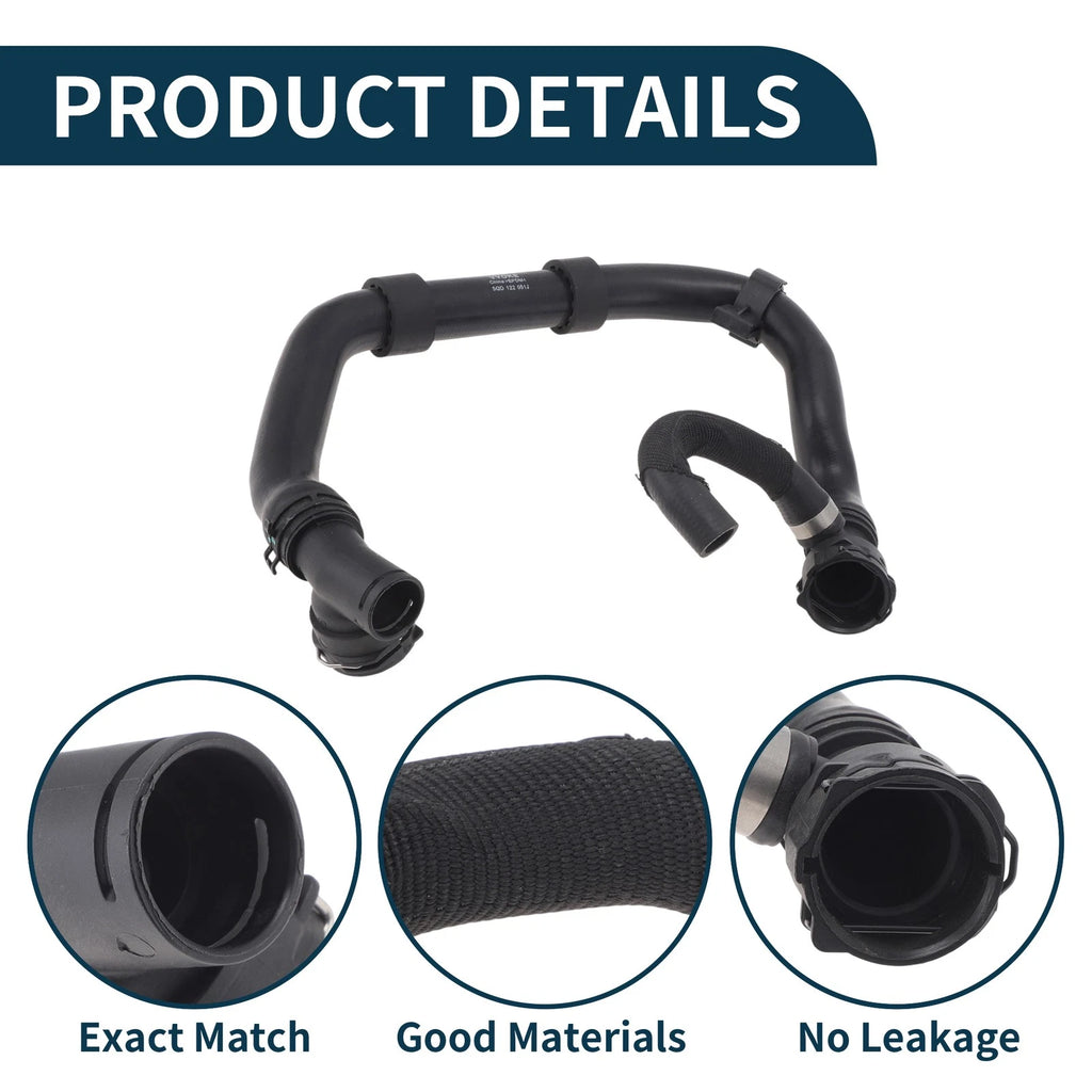 Radiator Hose for Volkswagen Golf (2015–2018) 5Q0122051AN Plastic