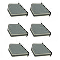 Set of 6 Wix 24489 Cabin Air Filters for (Activated Carbon)