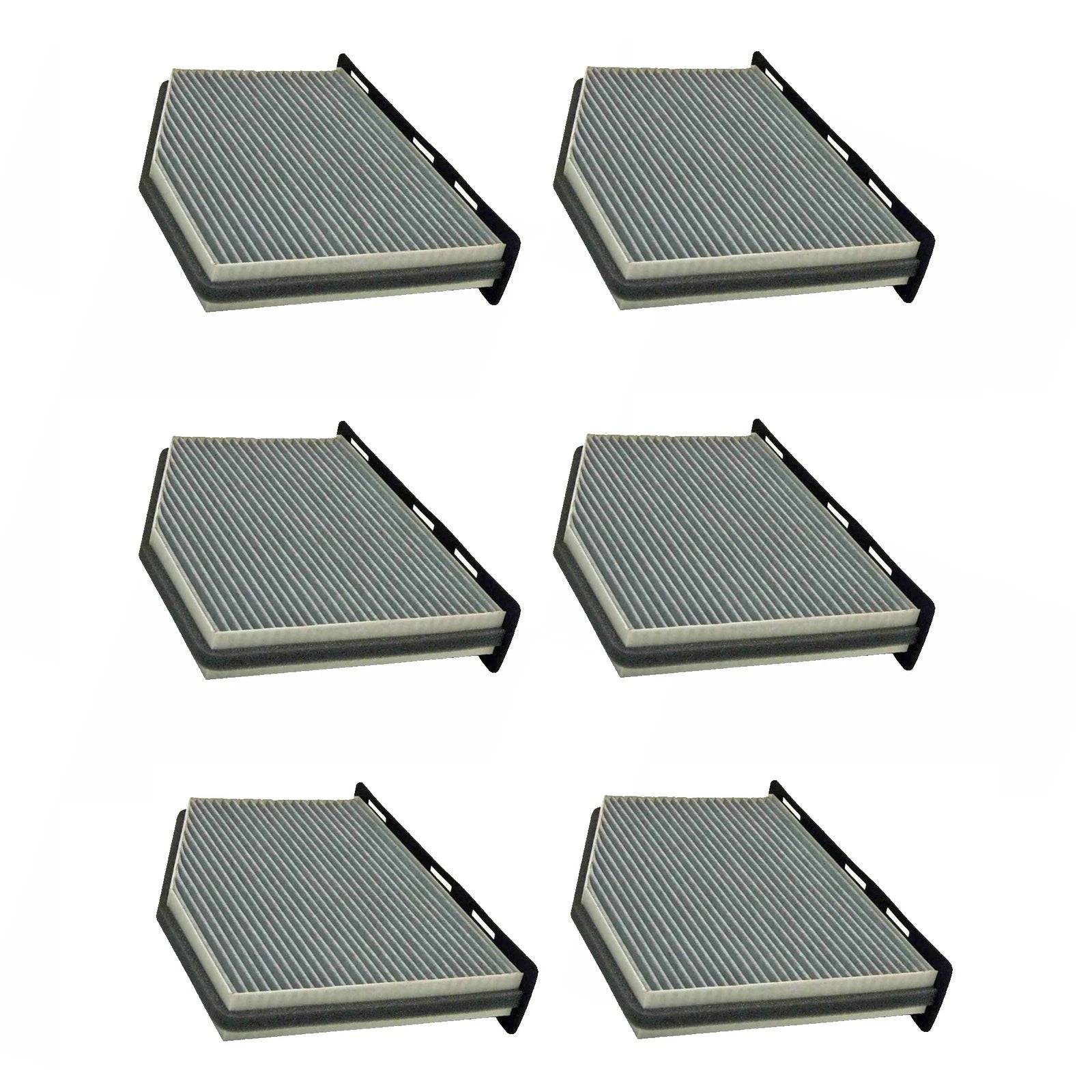 Set of 6 Wix 24489 Cabin Air Filters for (Activated Carbon)