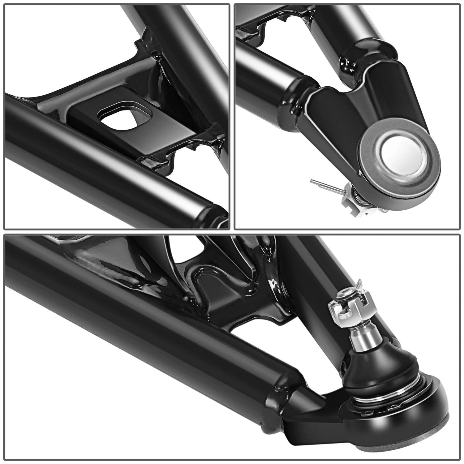 4X Control A-Arms for Yamaha Raptor 700 YFM700R (2006–2024) Black