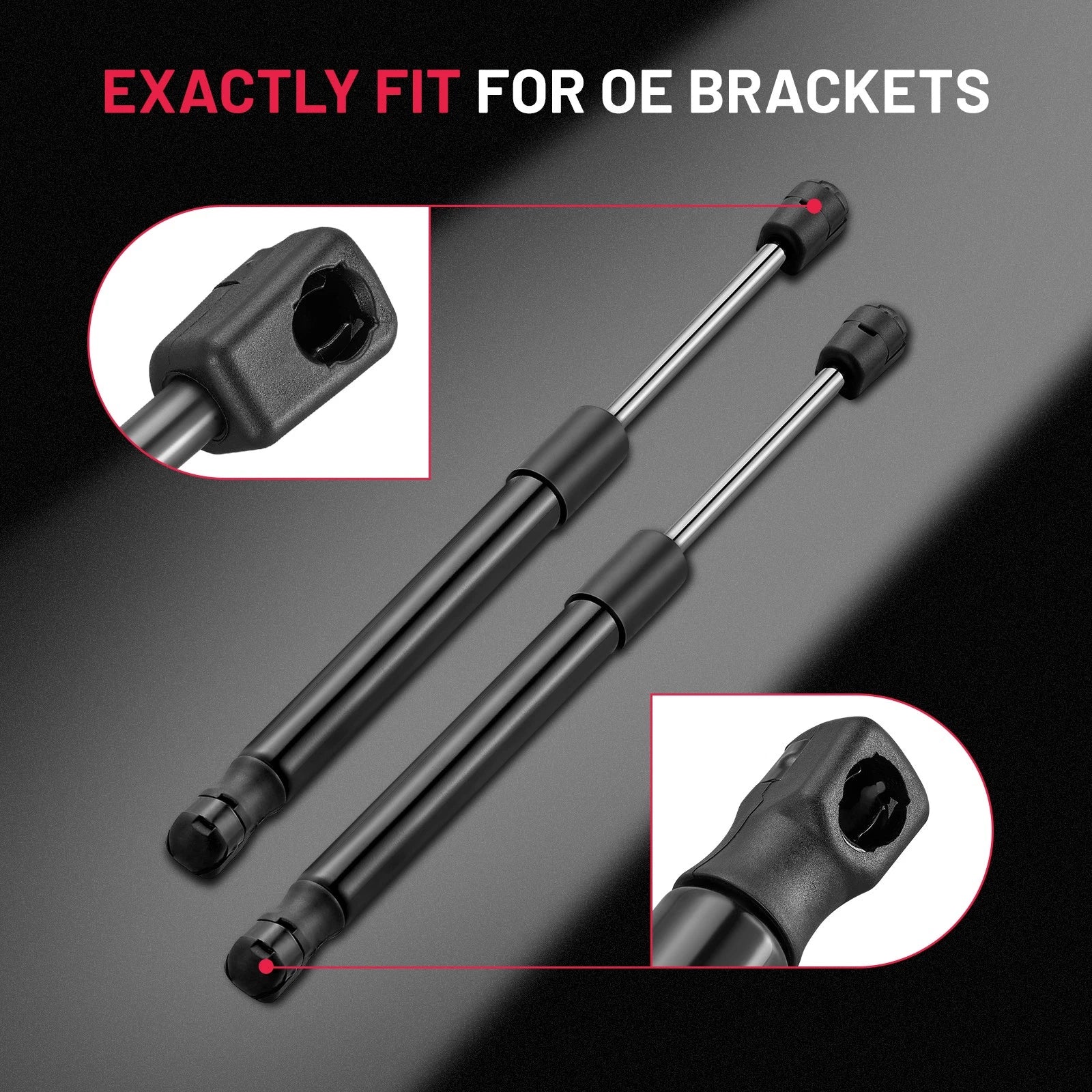Set of 2 Tailgate Lift Supports for Infiniti Q50 (2016–2019)