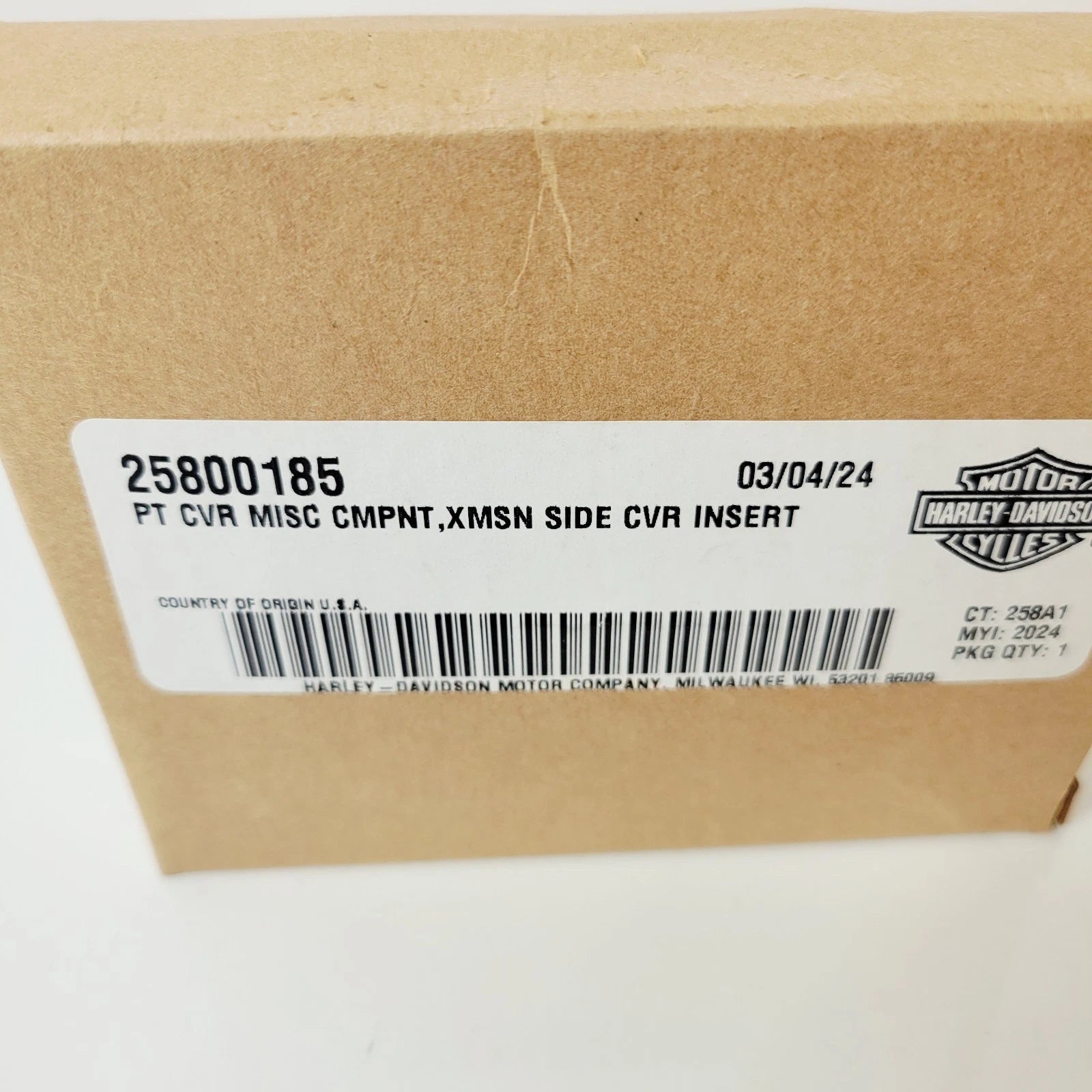 OEM Transmission Side Cover Emblem for Harley-Davidson CVO ST (2022–2023)