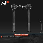 2X Front Outer Tie Rod Ends for Chevrolet Blazer GMC Jimmy (1995-2005)
