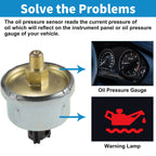 1 pcs Engine Oil Pressure Sensor No.8352060050 for Lexus LX470 (1998–2007)