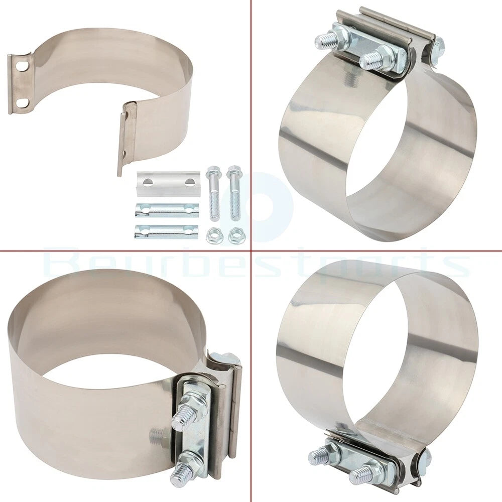 5" Butt Joint Clamp Sleeve Coupler for Exhaust (Universal)