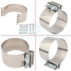 5" Butt Joint Clamp Sleeve Coupler for Exhaust (Universal)