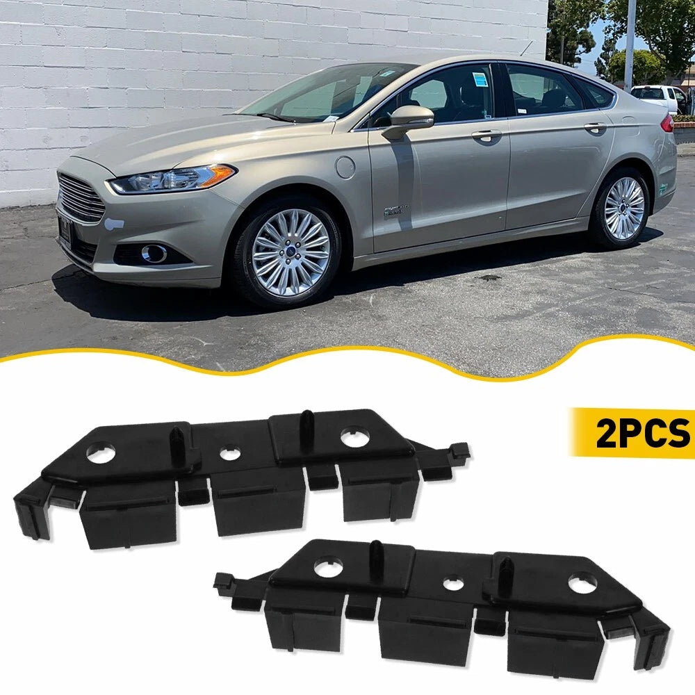 Set of 2 Front Bumper Support Brackets for Ford Fusion SE (2013–2016)
