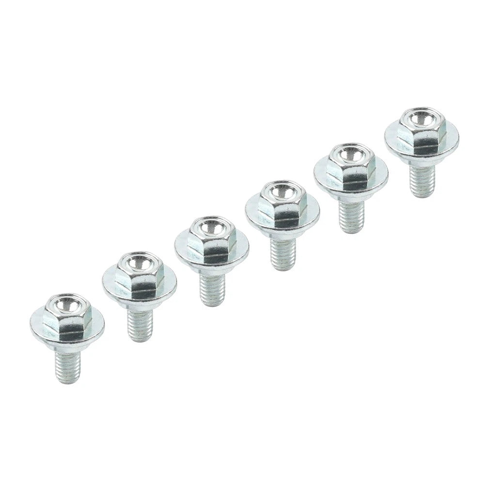 Set of 6 Radiator Shroud Bolts M5x9 for Honda CRF 250R 250X 450R 450X (2004–2021) 90101-KRN-730