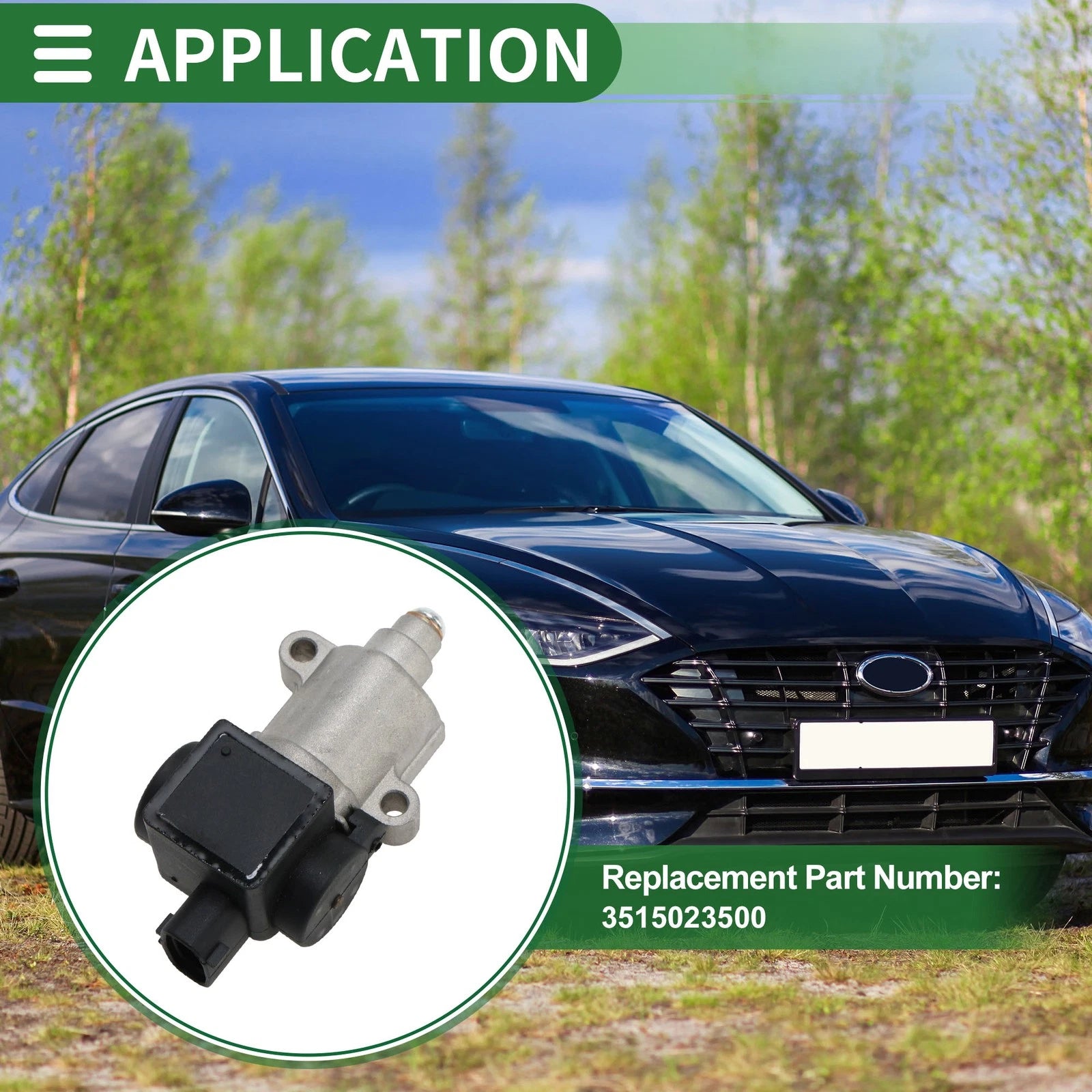 Idle Air Control Valve for Hyundai Sonata (2001–2006) No. 3515023500