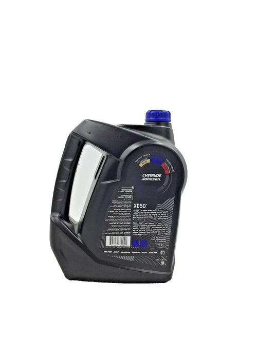 1 Gallon BRP 779718 XD50 2-Stroke Outboard Oil TCW3 for Johnson Evinrude