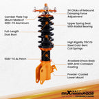 24 Way Adjustable Damping Coilovers for Subaru Forester (2003–2008)