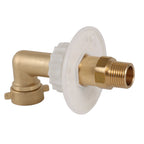 Brass City Water Fill Inlet Flange with Check Valve for RV