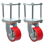 Hitch Mount Skid Wheel for RV Trailer 5th Wheel (2.5" or 3" Receivers)
