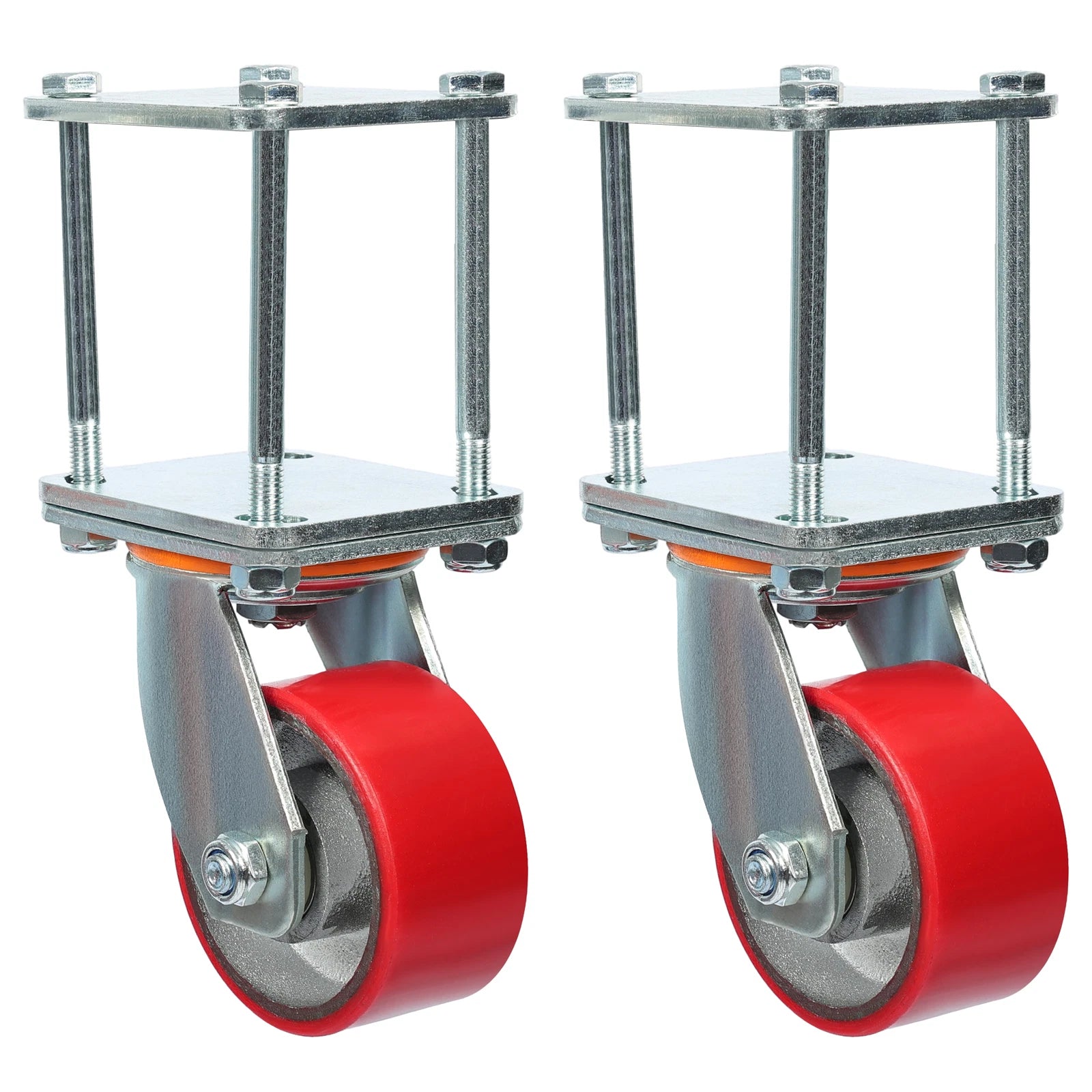 Hitch Mount Skid Wheel for RV Trailer 5th Wheel (2.5" or 3" Receivers)