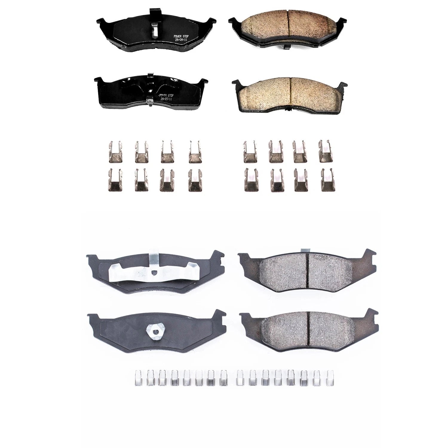 PowerStop Z17 Low-Dust Ceramic Disc Brake Pads Kit for Neon (1995–1999)