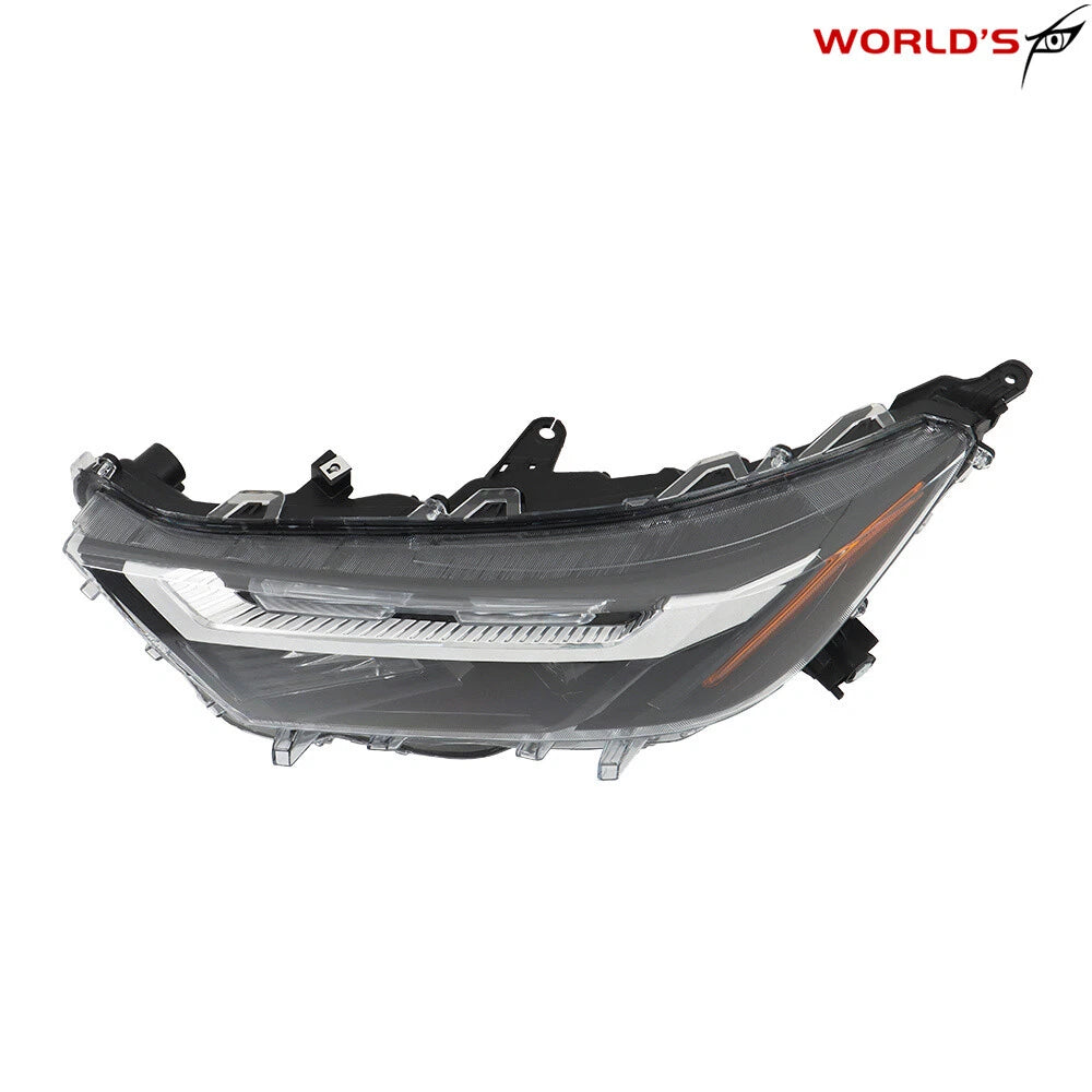 LED Headlight for Toyota RAV4 XLE (2022–2023) Clear Lens Left Side Black