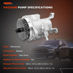 Gear Driven Vacuum Pump for Dodge Ram 2500 3500 (1994-2002)