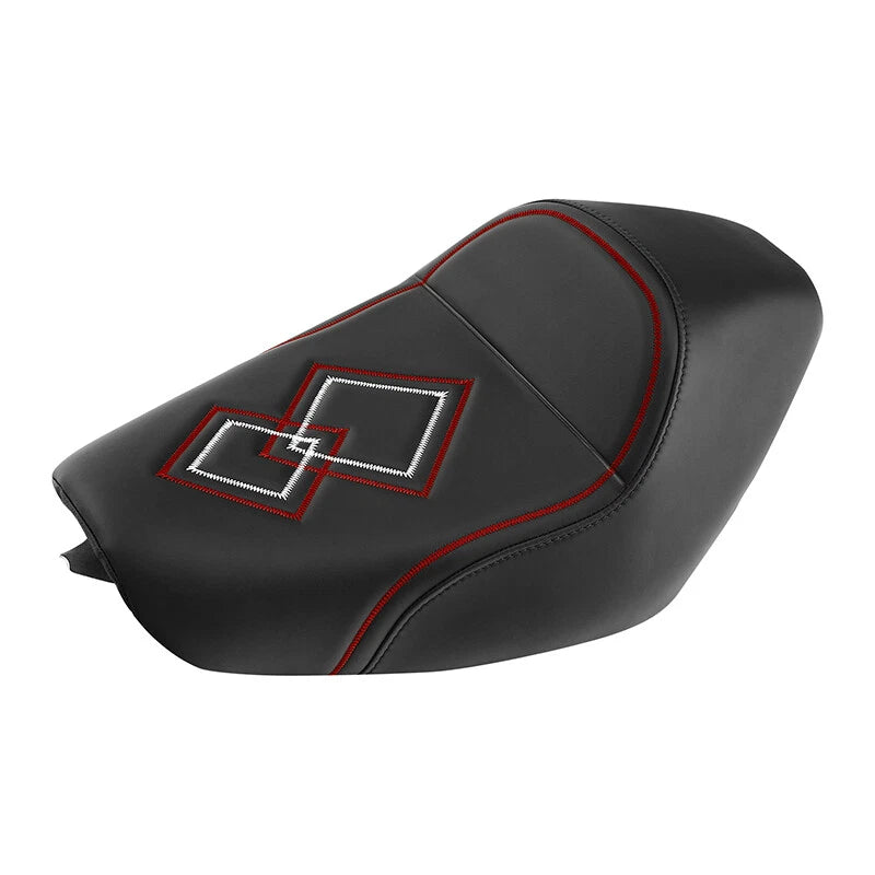 Black Solo Seat for Harley Sportster XL 883 XL1200 (2010–2022)