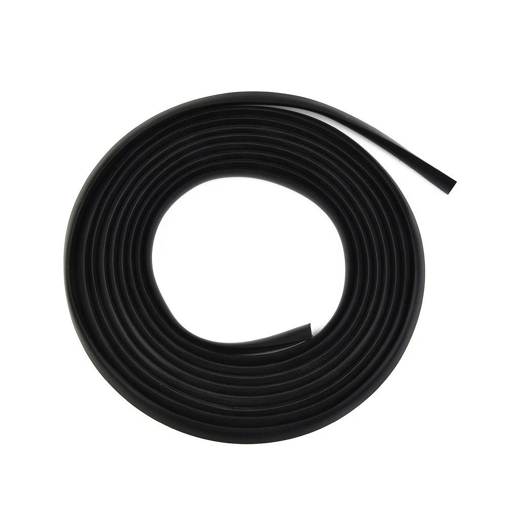 Set of 4 Car Seal Strips for Auto Side Casement (15mm, 11mm) Rubber