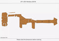 EVA Foam Teak Deck Flooring Mat for Monterey 328 SS (2011)