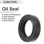 Set of 5 Oil Seal Rotary Shaft Seal TC Ring 28x43x10mm Nitrile Rubber