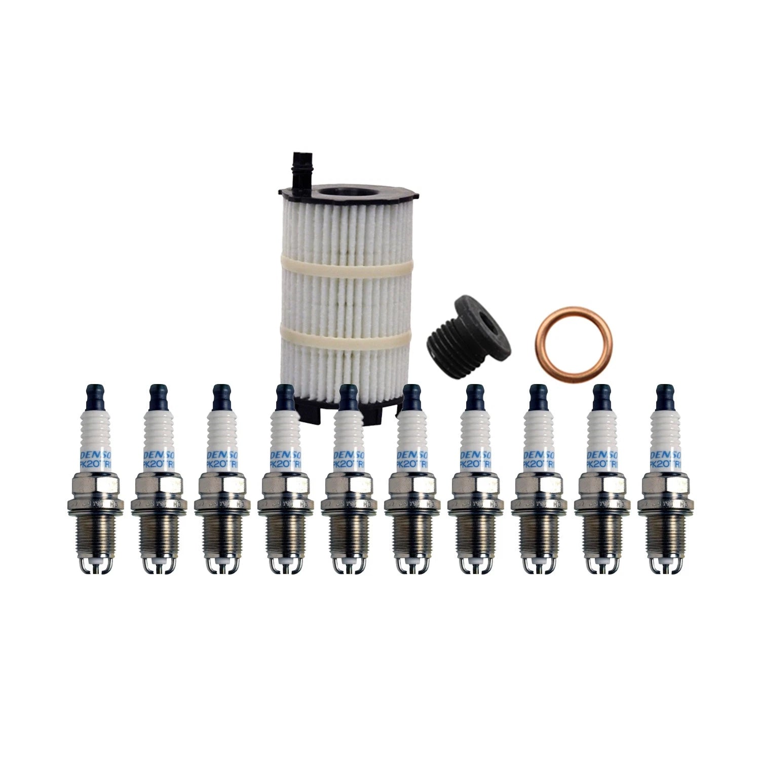 Wix Engine Oil Filter & Denso 10 Double Platinum Spark Plugs for S6 (2016–2023)