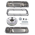 Engine Valve Cover Set with 14" Air Cleaner for Ford 351C, 351M, 400M (1970–1982)