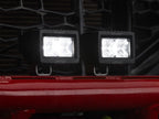 2X LED Cube Lights for SuperATV (3"x1.5", 1.75" Cage Mount Bracket)