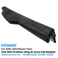 Tailgate Cap Spoiler Cover Trim for Nissan Titan (2004–2012)