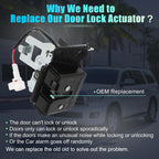 Tailgate Lock Actuator Motor for Toyota Sequoia (2001–2007) 69301-0C010