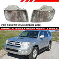 Clear LED Front Corner Parking Turn Signal Lights for Toyota 4Runner (2003–2005)