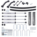 4.5" Suspension Lift Kit with Add-a-Leaf Springs for Jeep Cherokee XJ (1984–2001)