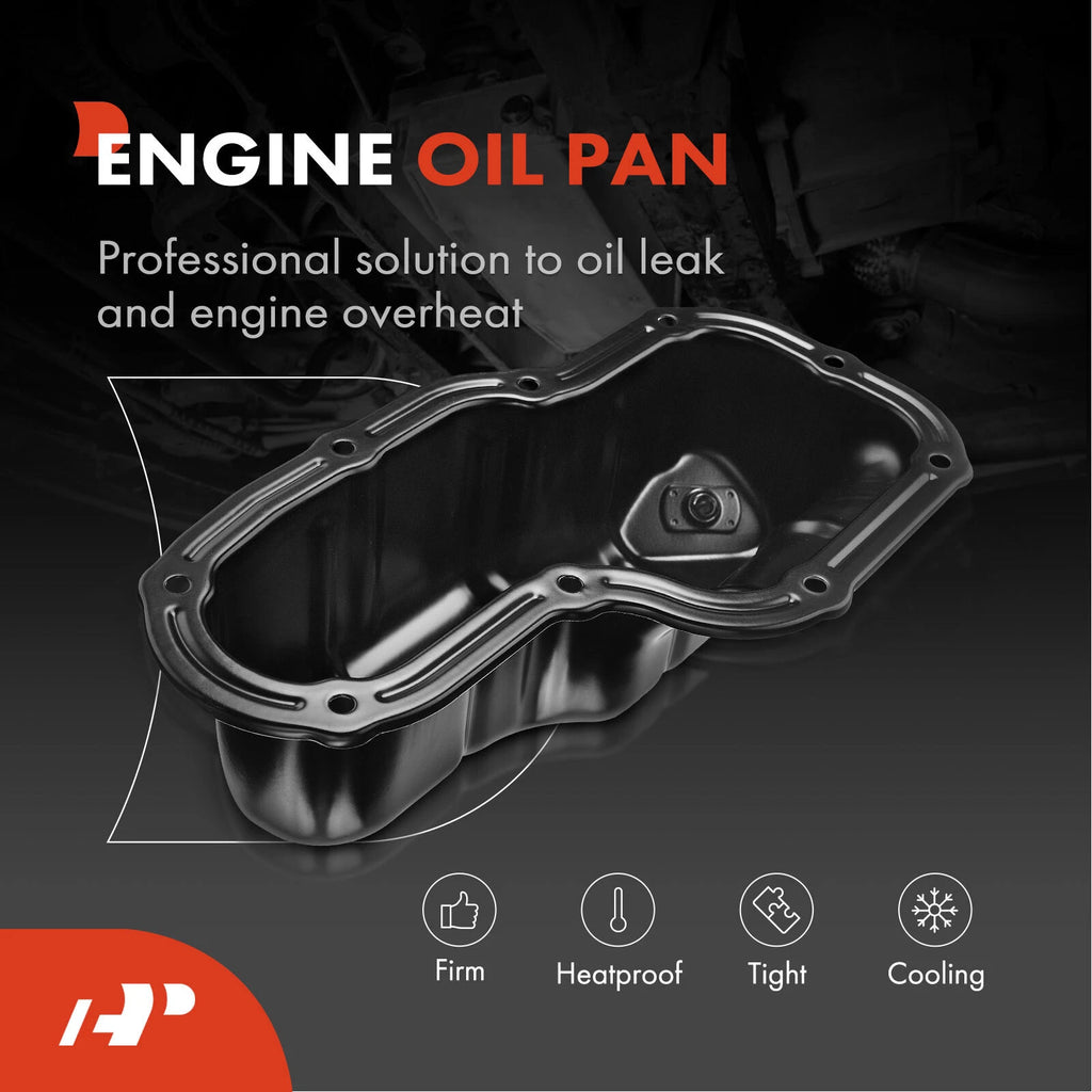 Engine Oil Pan with Gasket for Nissan Frontier NV1500 NV2500 (2011–2019)