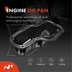 Engine Oil Pan with Gasket for Nissan Frontier NV1500 NV2500 (2011–2019)