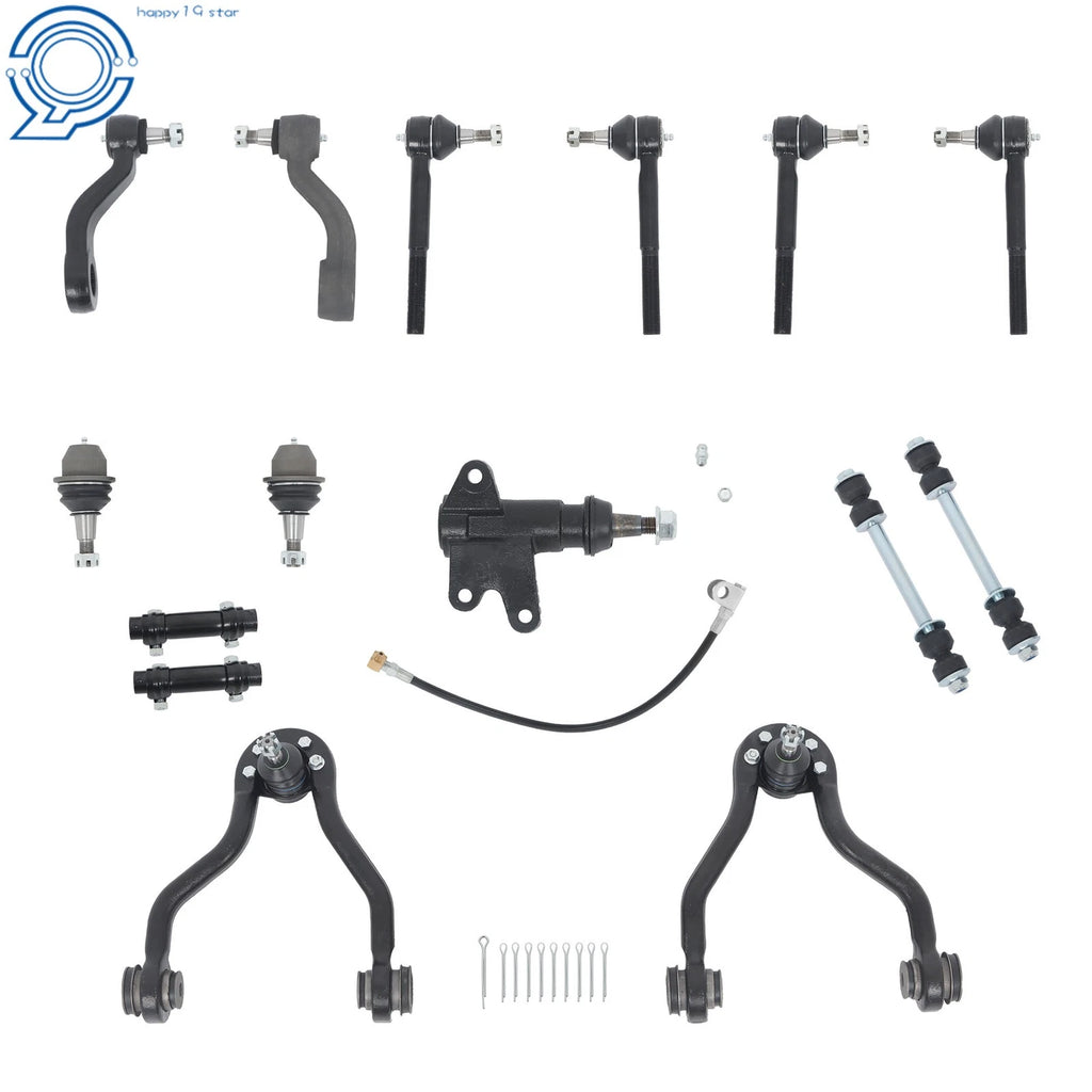 15PC Front Upper Control Arm Ball Joint Sway Bar for Cadillac Escalade (1999-2000)