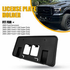 Front License Plate Frame Bracket for Ford F250 Super Duty (2005–2007)