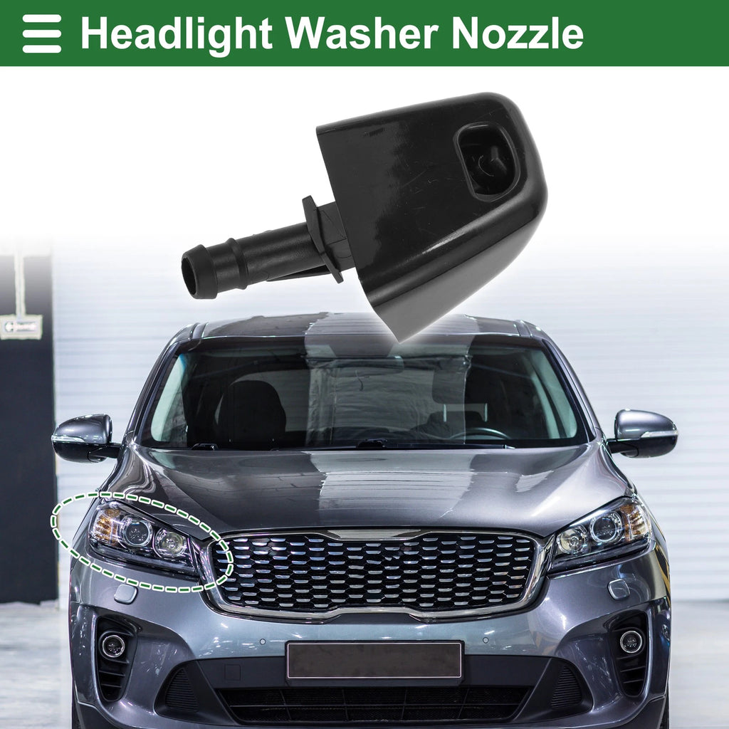 Front Passenger Side Headlight Washer Nozzle for Nissan X-Trail (2014–2020) No.286411DL0A