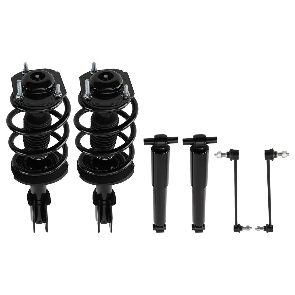Front Struts Rear Shocks Sway Bars for Traverse 2009-2017 Buick Enclave 172518
