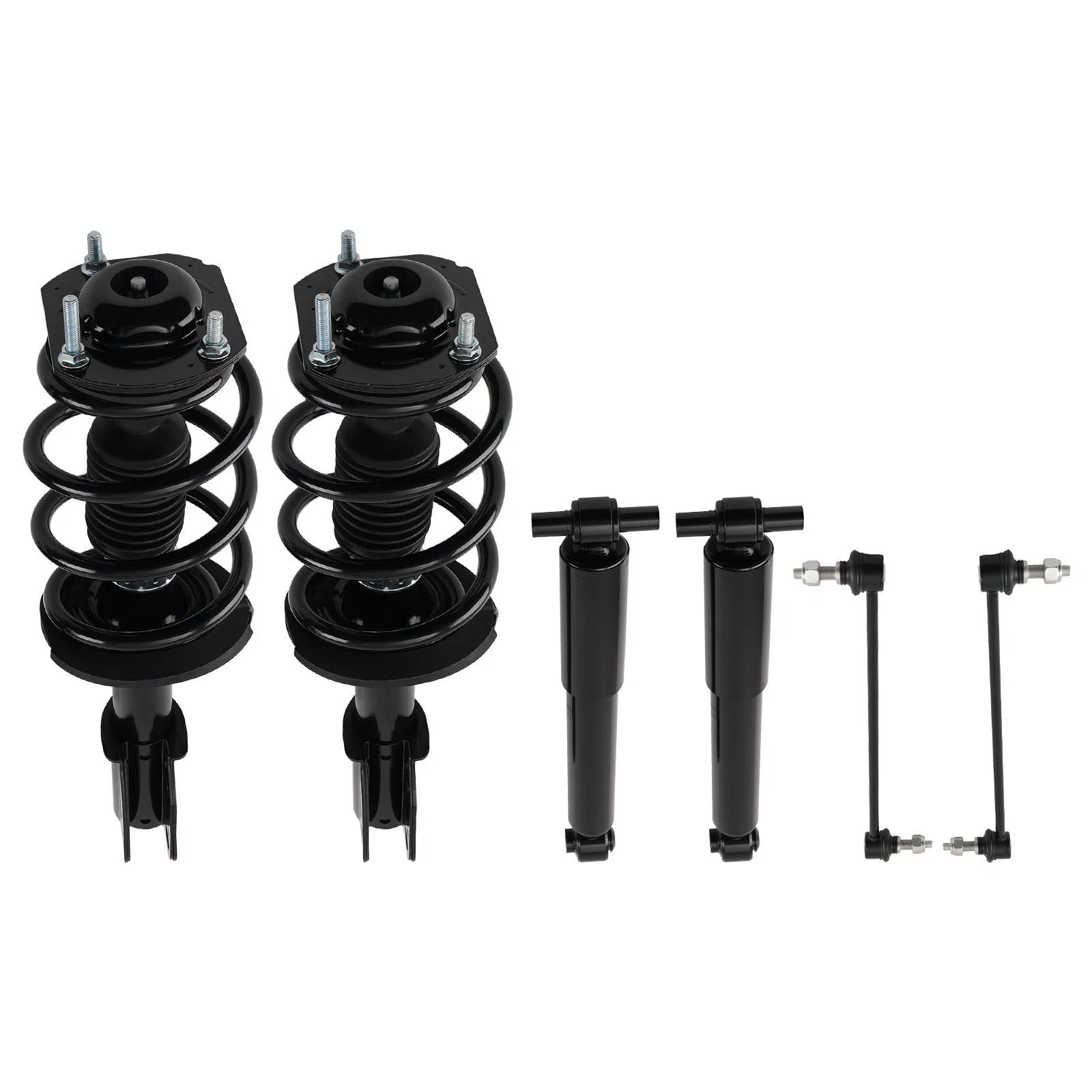 Front Struts Rear Shocks Sway Bars for Traverse 2009-2017 Buick Enclave 172518