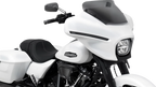3" Spoiler Windshield for Harley FLHX (MEM88710) - Dark Black Smoke