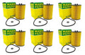 Set of 6 Engine Oil Filters HU7020z for Audi A3, VW Beetle, Golf, Jetta (2000–2023)