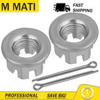 Axle Castle Nut w/Pin for Honda Sportrax TRX400 TRX250 TRX300 TRX450 TRX700